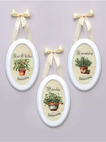 Панно на стену для интерьера 3 шт 28,5*18,5 см