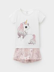 пижама  для девочки  К 1648/сахар,розовый,лесная тайна