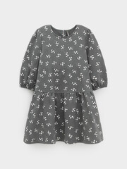 Платье  для девочки  КР 5899/пряный базилик,нежные цветочки к585