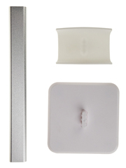 Пластиковая подставка с металлическим основанием и резиновым оголовьем