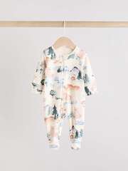 Комбинезон / Cлип для малышей Next AW3-050, 3 шт., Молочный