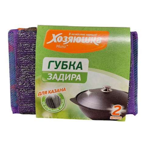 Губка для посуды Задира 