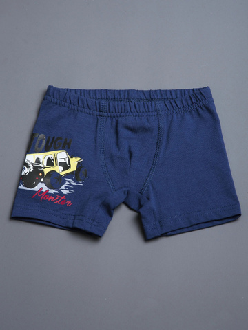 033_НБЛ25 Боксеры удлиненные (трусы) д/м, т.синий