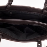 Сумка Саломея 168 эко-замша шоколад