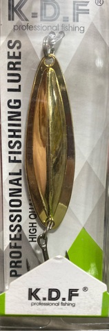 46 Блесна зимняя KDF Bergos 130-8011 10 гр 55 мм цв gold