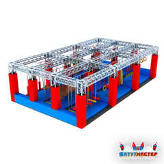 Аттракцион ниндзя-парк «Импульс Экстрима», 12×6×3,5 м
