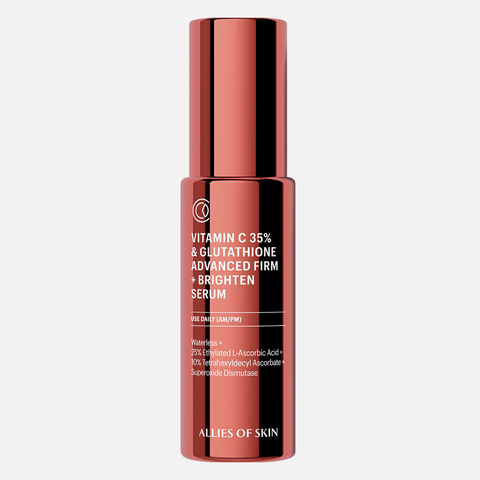 СОЮЗНИКИ КОЖИ Усиленная укрепляющая сыворотка с 35% витамином С и глутатионом / ALLIES OF SKIN Vitamin C 35% & Glutathione Advanced Firm + Brighten Serum, 30 мл