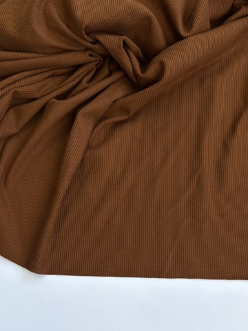 Трикотаж тенсель, Насыщенная корица