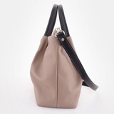 Сумка Саломея 465 норвежский тауп + черный