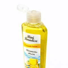 Floresan MINI PARADISE Шампунь-объем для волос СЛАДКИЙ БАНАН 80мл (Ф-851)
