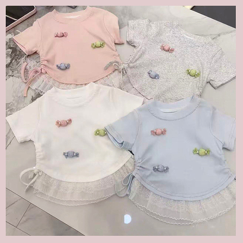 Футболка девочке (2-7) 260512-SA448