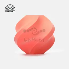 Пластик для 3D-печати Bambu Lab PLA Basic, 1.75 мм, 1 кг, розово-жёлтый (Pink Citrus), на катушке, A00-M3-1.75-1000-SPL