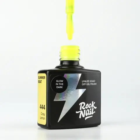 Гель-лак RockNail 444 Crazy Lemon 10мл