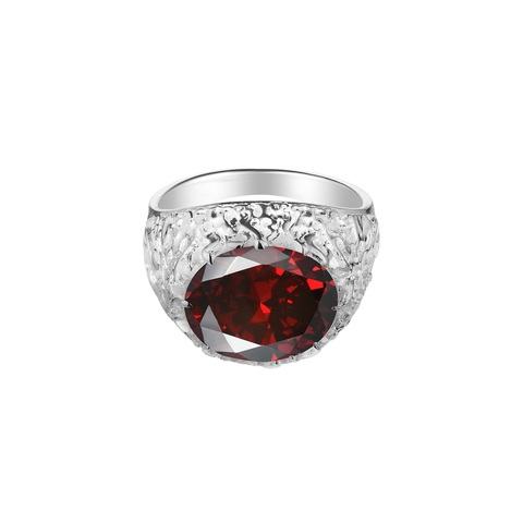 SRN Кольцо Vintage flame red