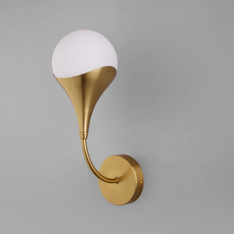 Настенный светильник Eurosvet Calyx 60168/1 латунь