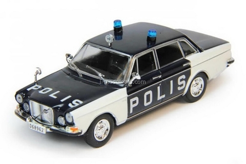 Volvo 164 Sweden Police 1:43 DeAgostini World's Police Car #77