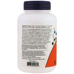 Now Foods, Таурин, чистый порошок, 227 г (8 унций)