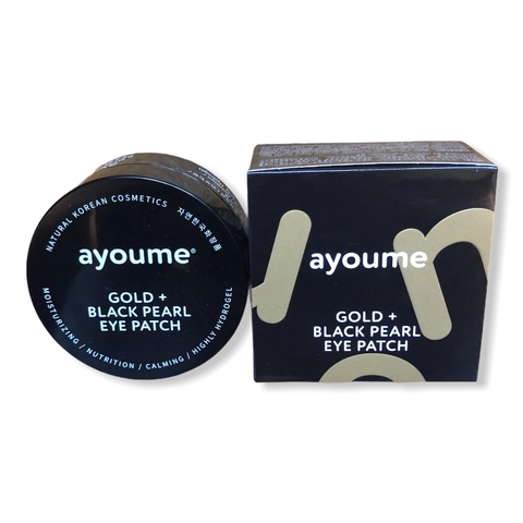 AYOUME GOLD+BLACK PEARL EYE PATCH 1,4ГР*60 ШТ.