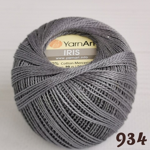 YARNART IRIS 934, Серый