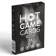 Игральные карты HOT GAME CARDS НУАР - 36 шт. - 