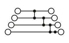 PT 2,5-4PV-Многоярусный клеммный модуль
