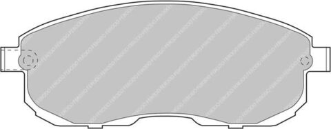FCP691H Тормозные колодки дисковые спортивые DS2500 Nissan Teana,Tiida (FDB4148)