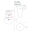 OSL004 01 00 Artceram CUP  Раковина напольная отдельностоящая  70х50хh85 см, без отв под смеситель, без слив перелива,  цвет белый.