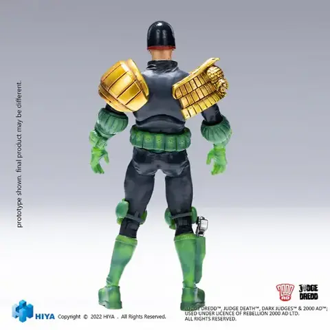 Фигурка Судья Дредд комикс масштаб 1/18 Hiya Toys