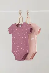 полукомбинезон для новорожденных  К 6239-2уп/цветочные снежинки,зайчики