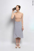 Wrap chiffon skirt | grey