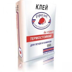 Клей Геркулес термостойкий для печей и каминов (12кг)