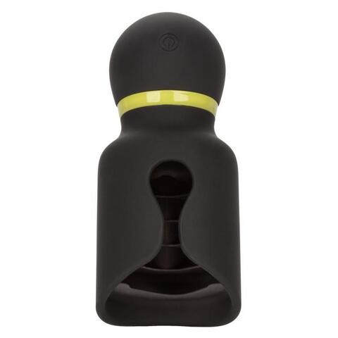 Черный вибромастурбатор Flickering Stroker - California Exotic Novelties Boundless SE-2703-50-3