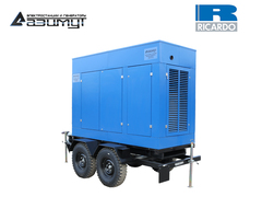 Дизельный генератор Азимут ЭД-150-Т400-2РПМ19 Ricardo на шасси в капоте с автозапуском