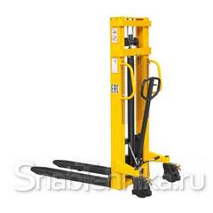 Штабелер ручной гидравлический SDA 1525 (1500 кг 2,5 м фиксированные вилы)