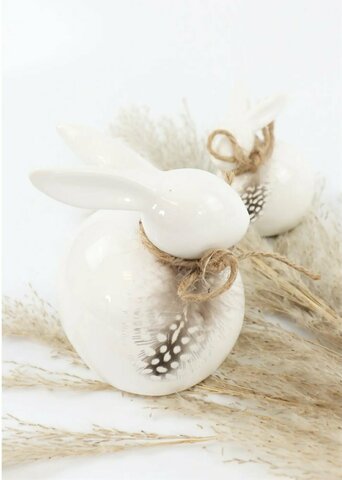 Набор 3 зайца Hoff Interieur Triofeathers