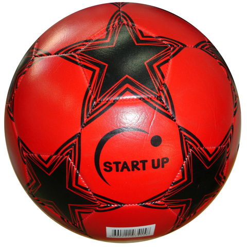 Мяч ф/б для отдыха Start Up E5121 красный/черный р.5