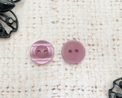 Пуговицы блузочные, d 1,2 см, 2 прокола, тёмная чайная роза