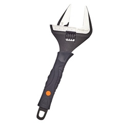 43-1-530 Ключ разводной двухкомпонентная рукоятка, тонкие губки, 300мм (макс 0-59мм) (РемоКолор)