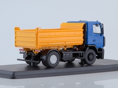 MAZ-5550 tipper blue-yellow 1:43 Start Scale Models (SSM)