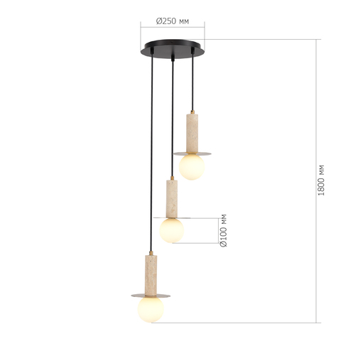 Светильник подвесной ST Luce Earthy SL1194.303.03