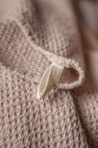 Полотенце вафельное 70х140 Luxberry Yoga телесное