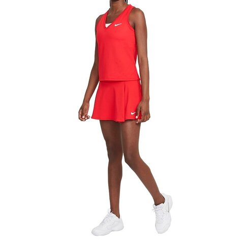 Теннисный топ женский Nike COURT VICTORY TANK  - red