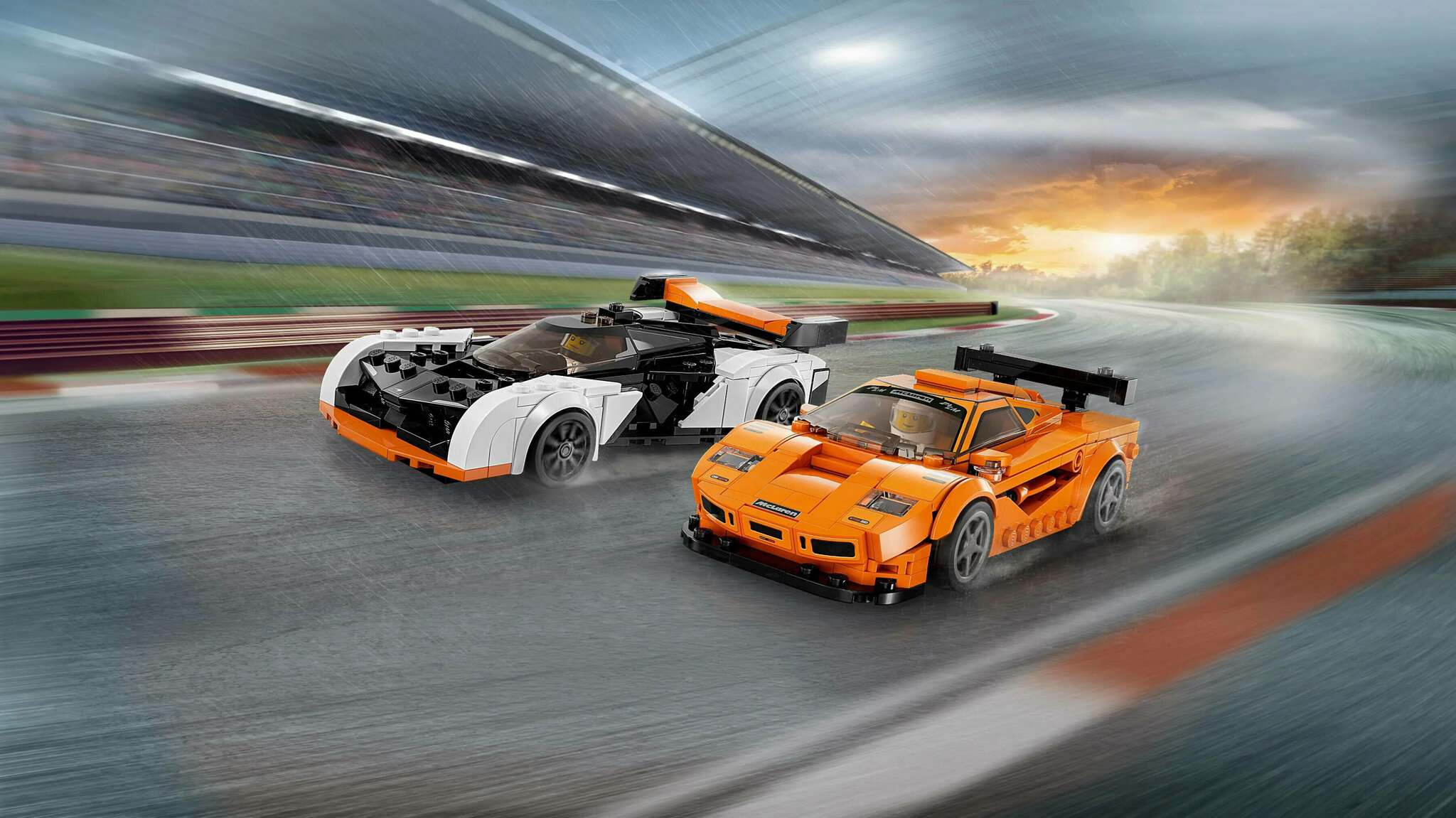 Конструктор LEGO Speed Champions 76918 McLaren Solus GT & McLaren F1 LM  76918 купить в интернет-магазине Layon.ru