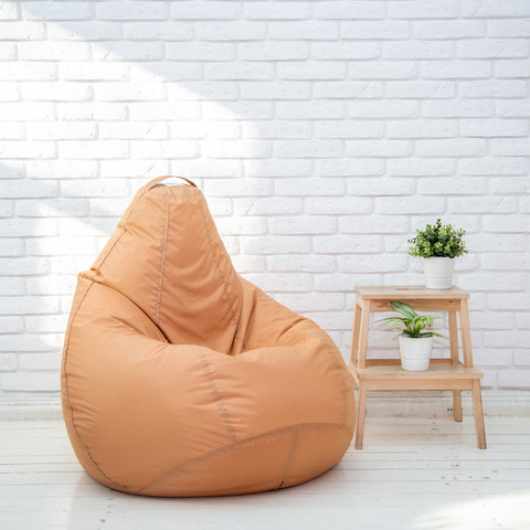 Груша М плащёвка, съёмный чехол (карамель)