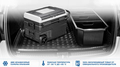 Компрессорный автохолодильник Alpicool ETWW35 (Двухкамерный, 12/24/110/220V, 35л)