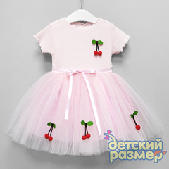 Платье «вишенки» (лапша) 92-104