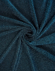 Трикотаж Металлик, 186 гр/м2, 150 см, морская волна