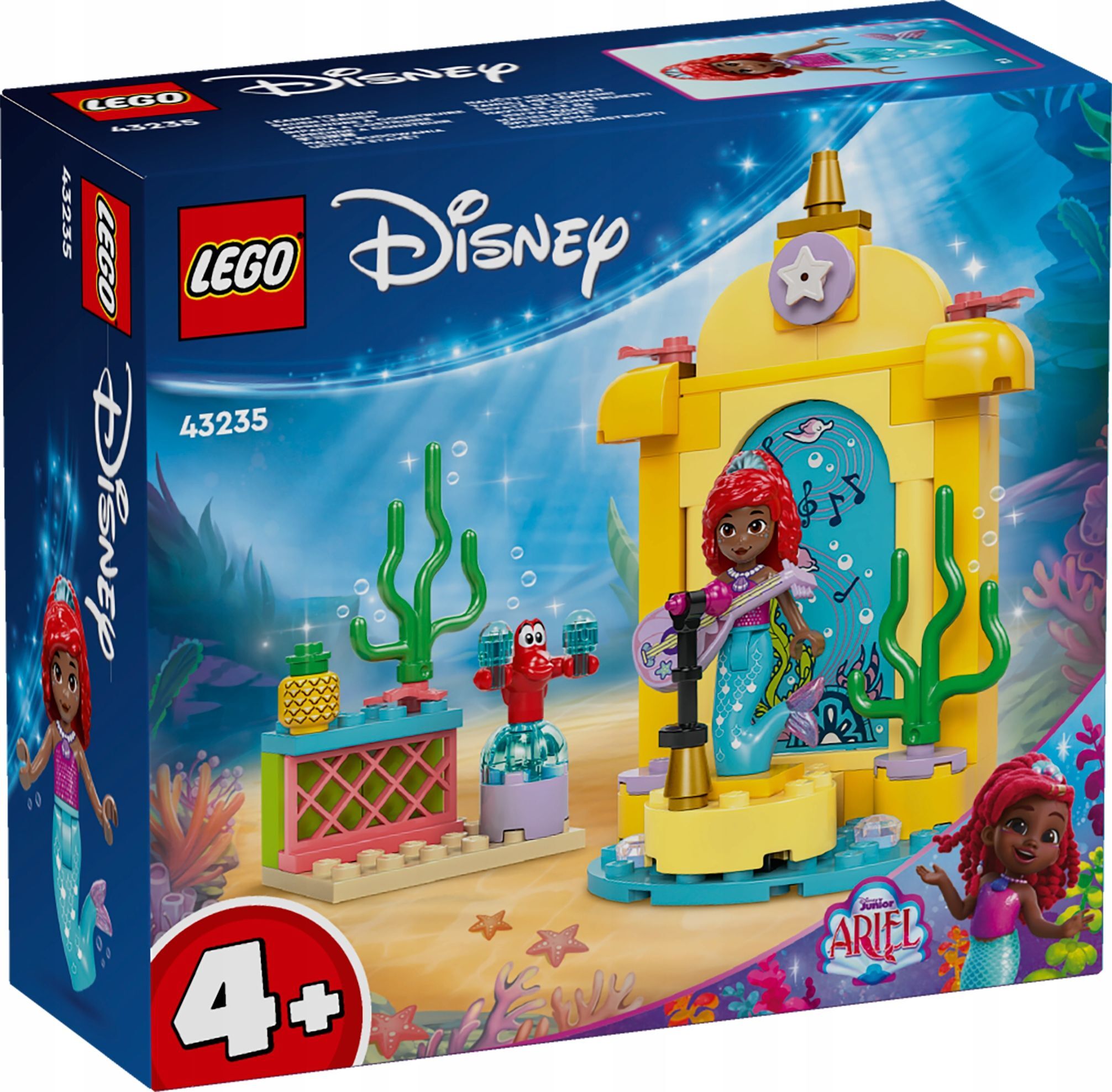 Конструктор LEGO Disney Princess - Музыкальная сцена Ариэль - Лего ...