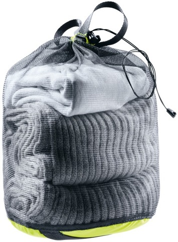 Картинка мешок для вещей Deuter Mesh Sack 3 citrus-black - 1