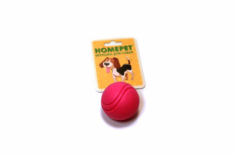 Homepet игрушка для собак мячик 5 см